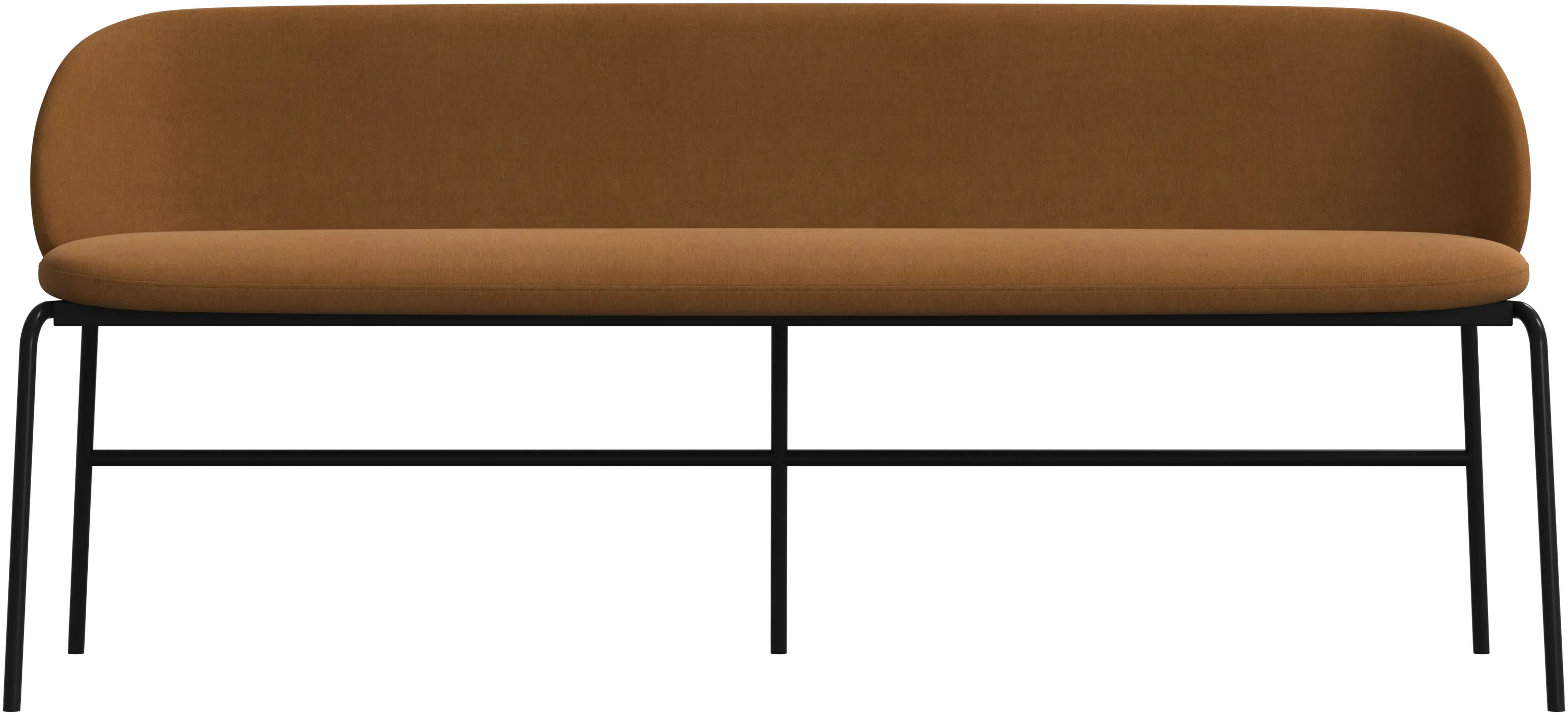 デザイナーベンチ | デンマークデザインの家具 - イエロー | ボー